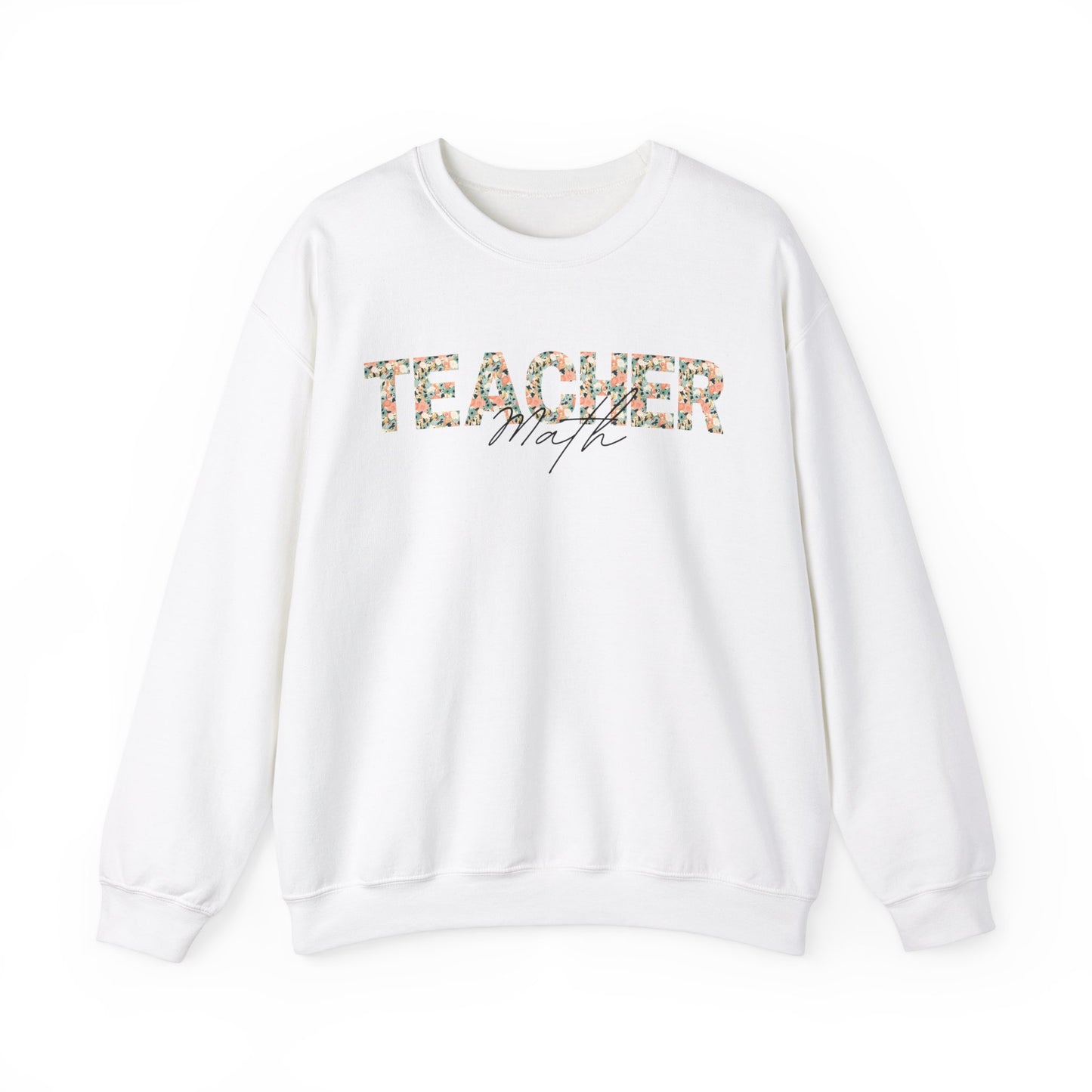 Math Teacher Crewneck Sweatshirt