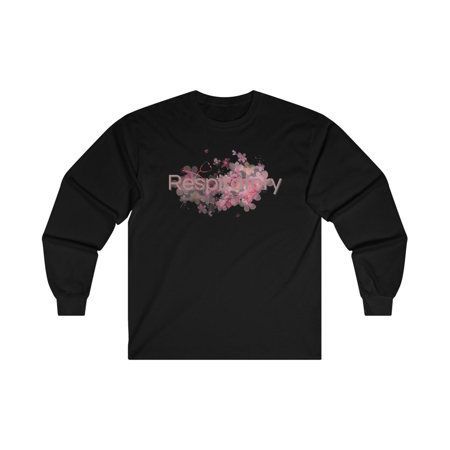 Respiratory Cherry Blossom Long Sleeve Tee