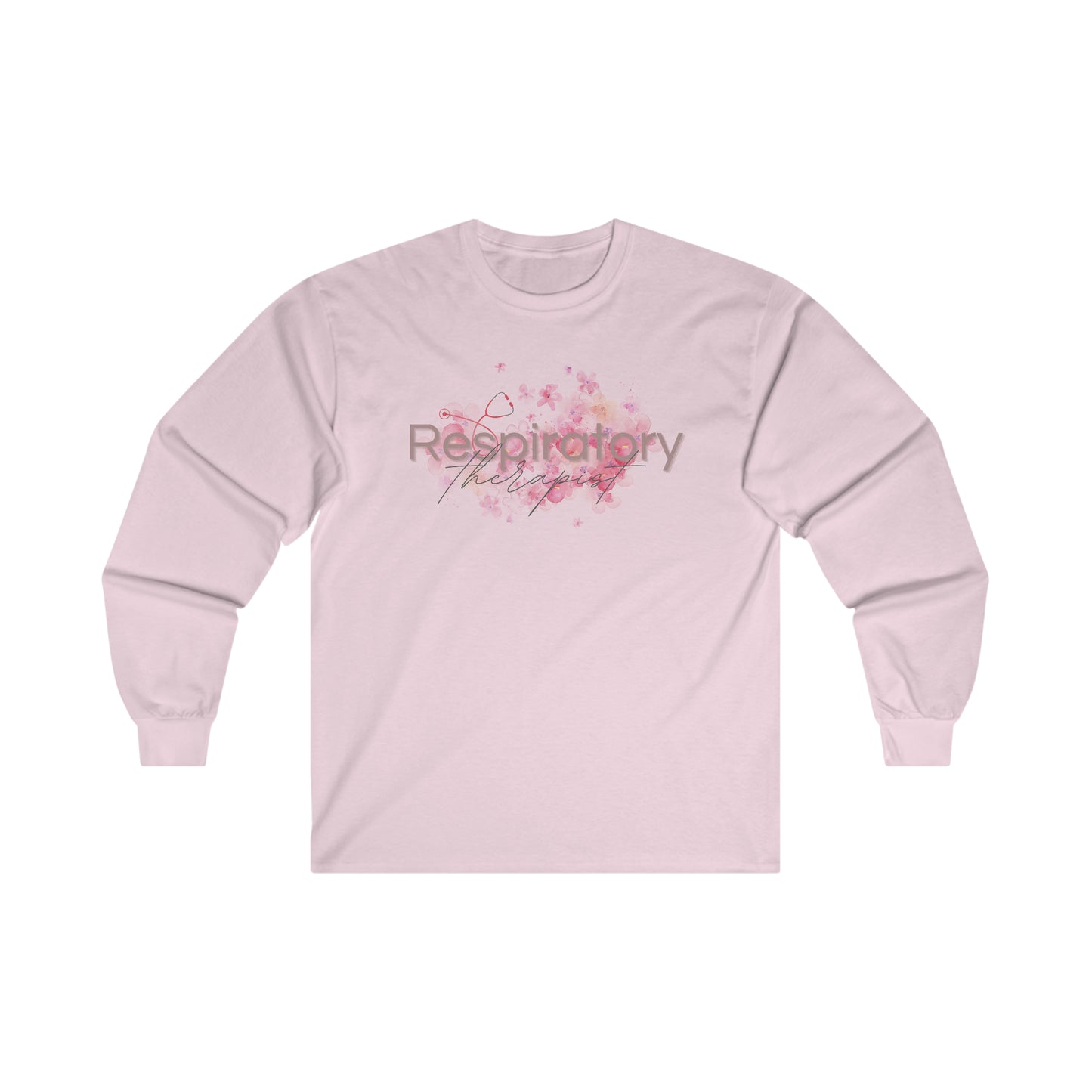 Respiratory Cherry Blossom Long Sleeve Tee