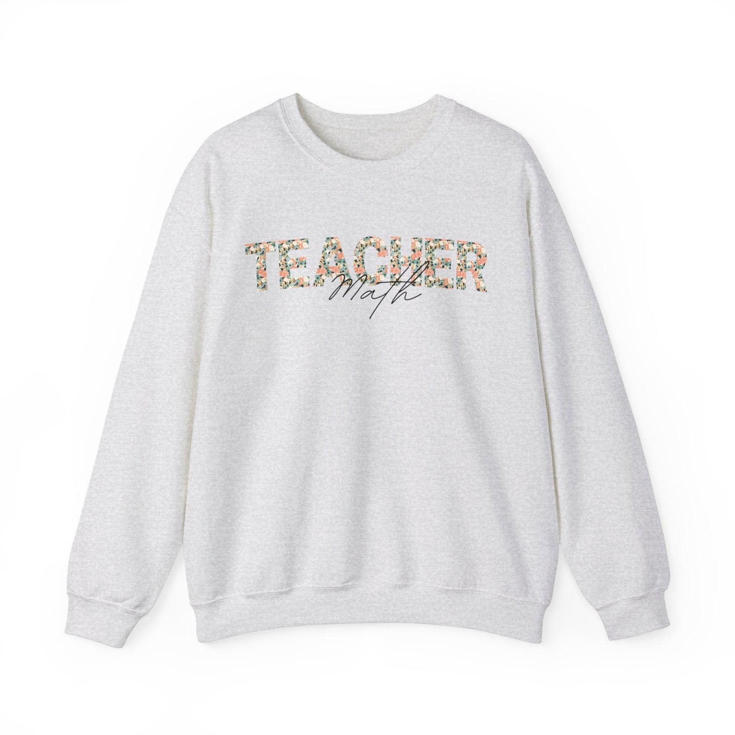 Math Teacher Crewneck Sweatshirt