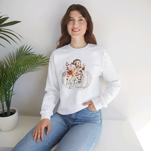 Hey There Pumpkin Crewneck Sweatshirt