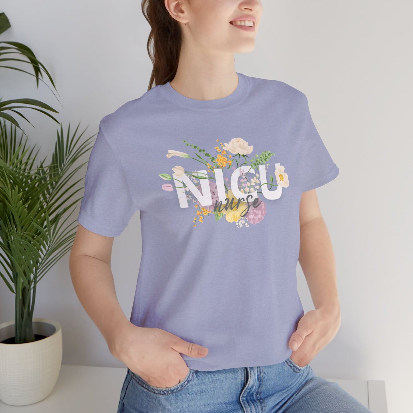 Floral NICU T-Shirt