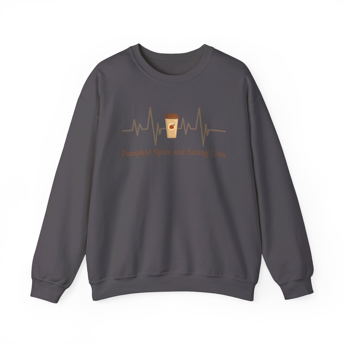 Pumpkin Spice Saving Lives Nurse Sweatshirt