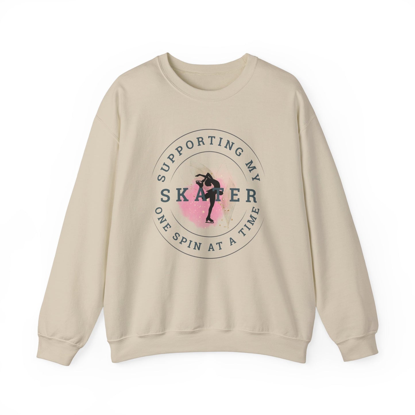 Figure Skater Parents/Supporters Crewneck Sweatshirt