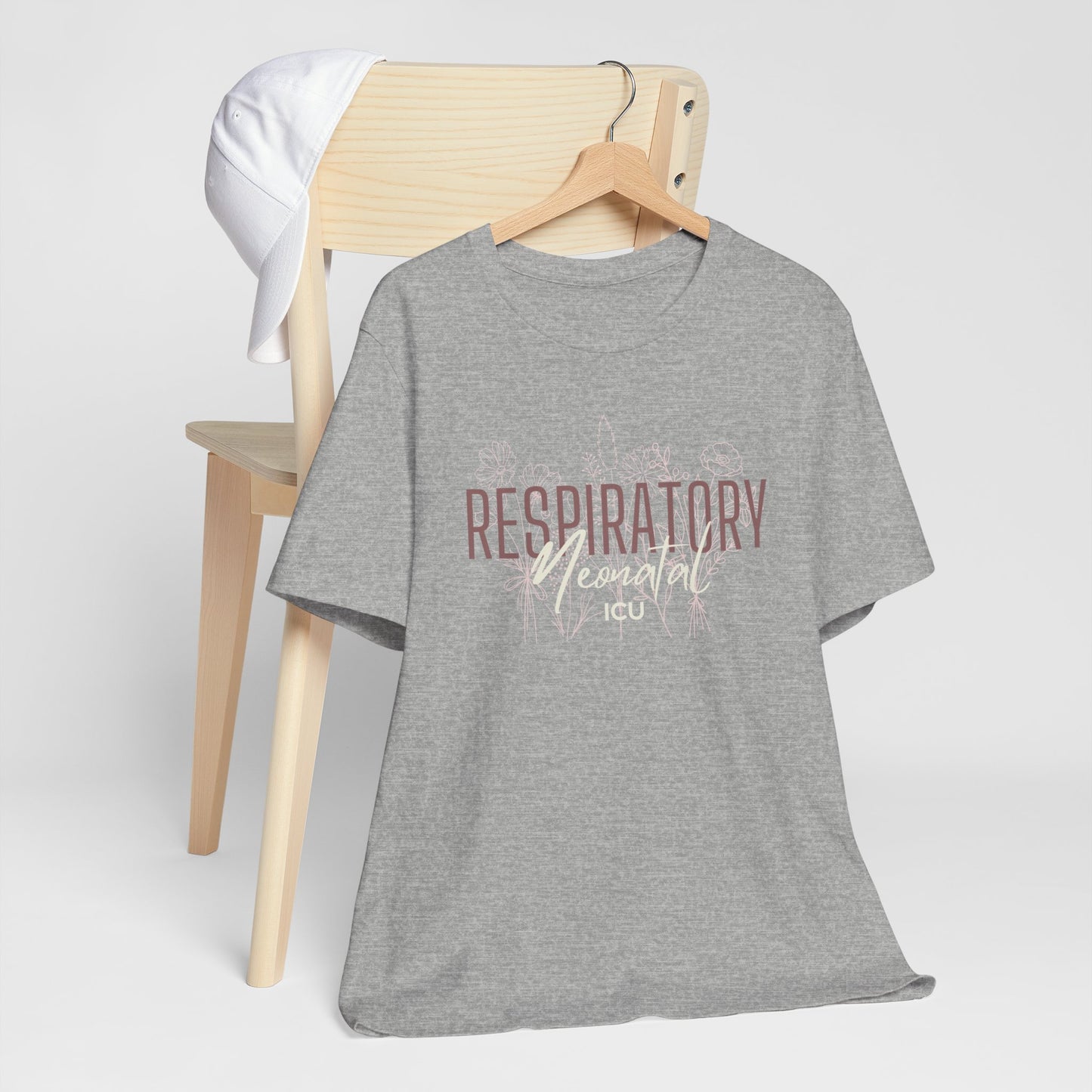 Wild Flower Respiratory Therapist T-shirt