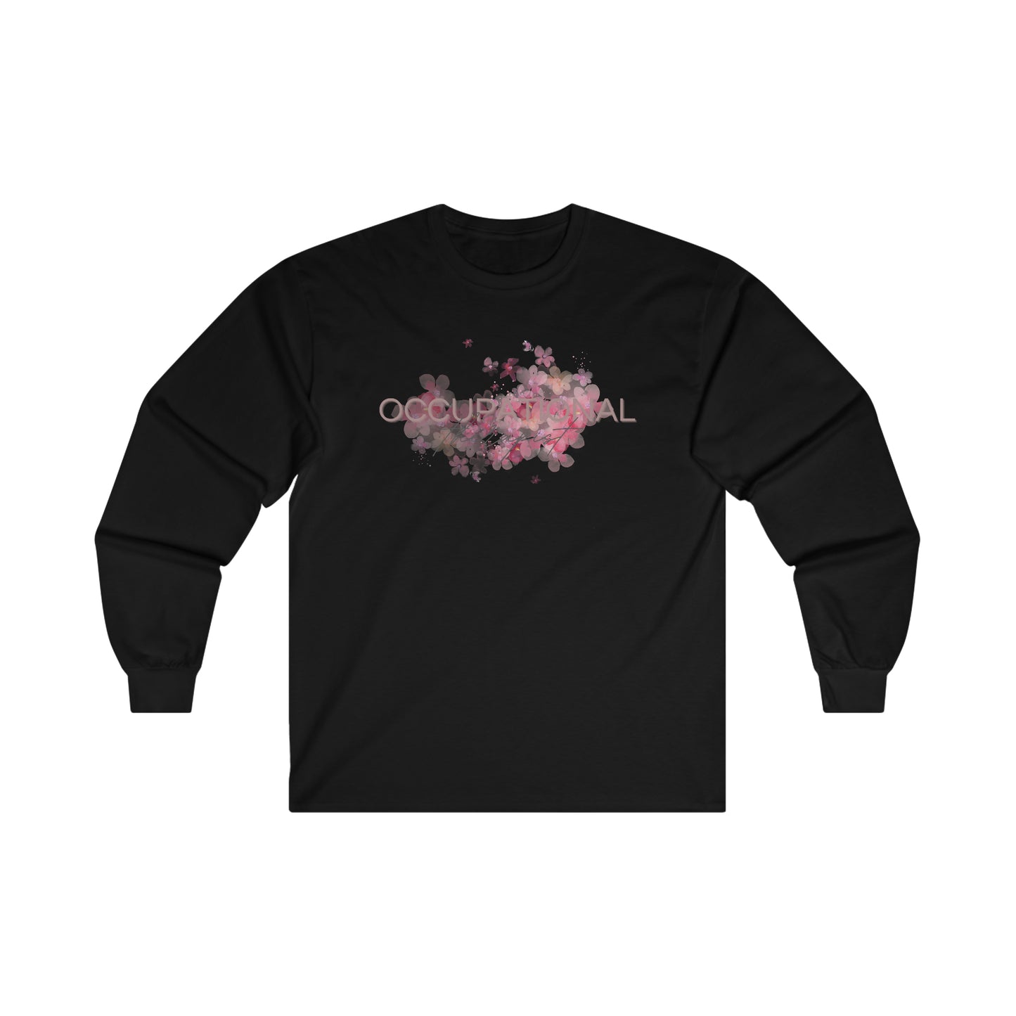 Cherry Blossom Occupational Therapist Long Sleeve Tee