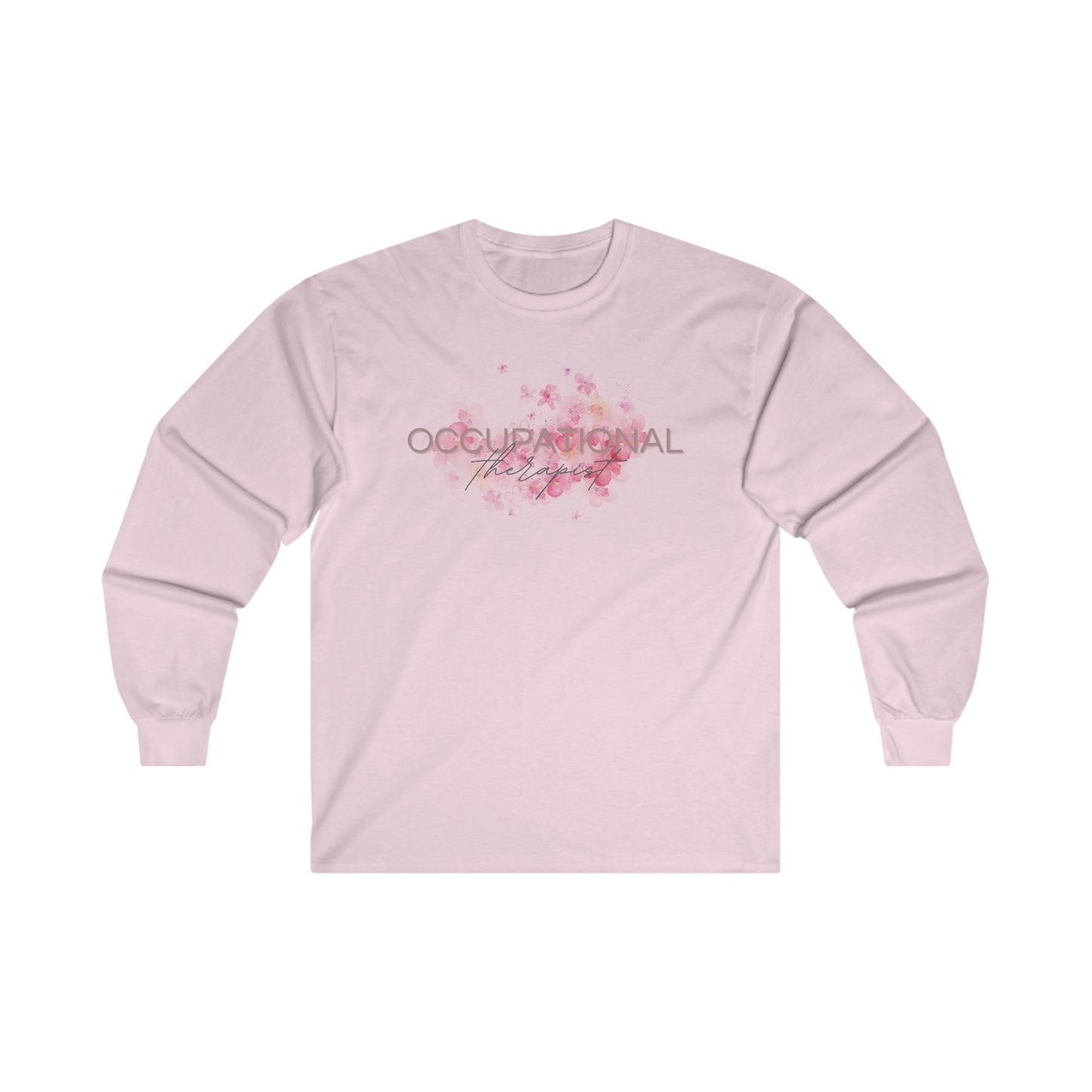 Cherry Blossom Occupational Therapist Long Sleeve Tee