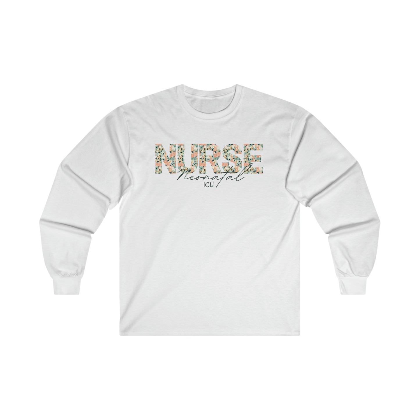 NICU Flower Long Sleeve Tee