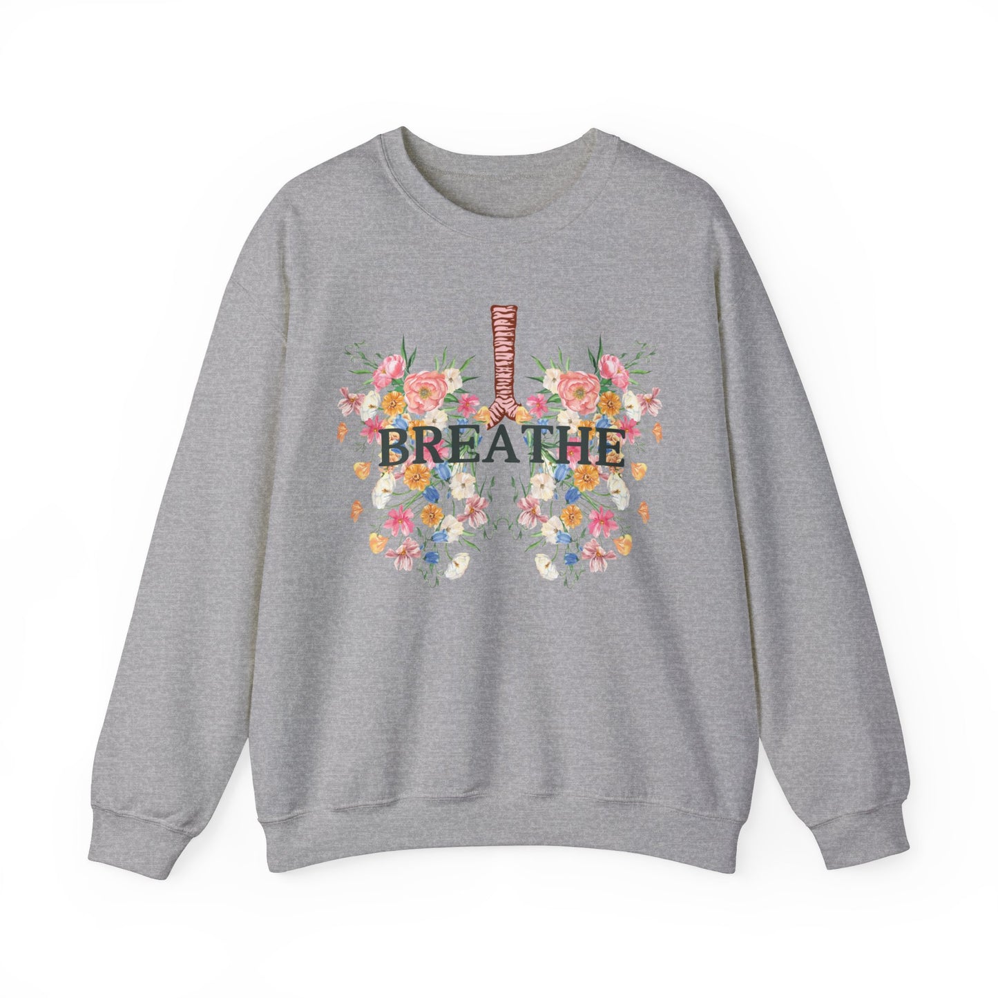 BREATHE (Respiratory) Crewneck Sweatshirt