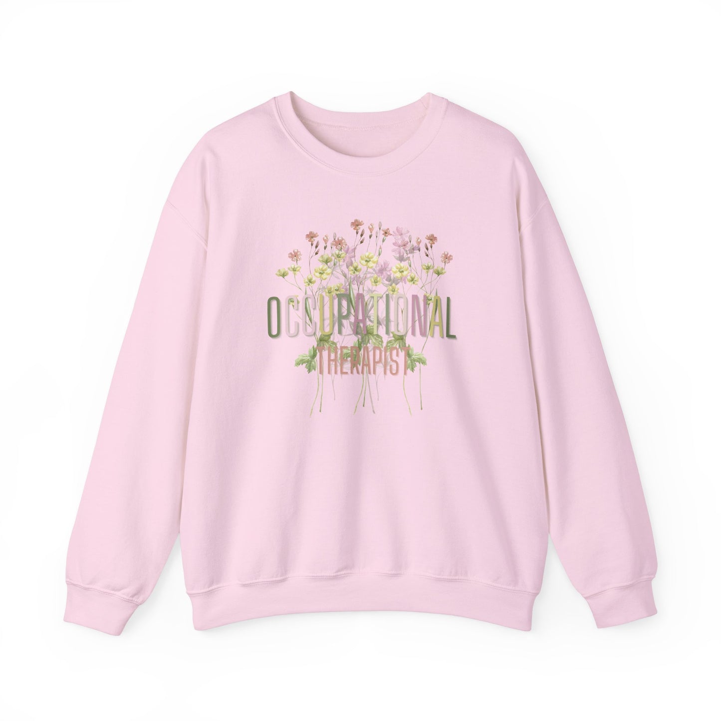 Spring Occupational Therapist Crewneck Sweatshirt