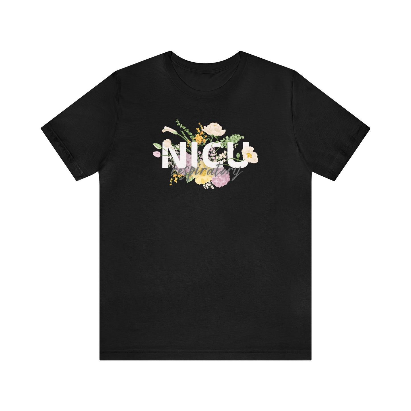 Respiratory Floral T-shirt