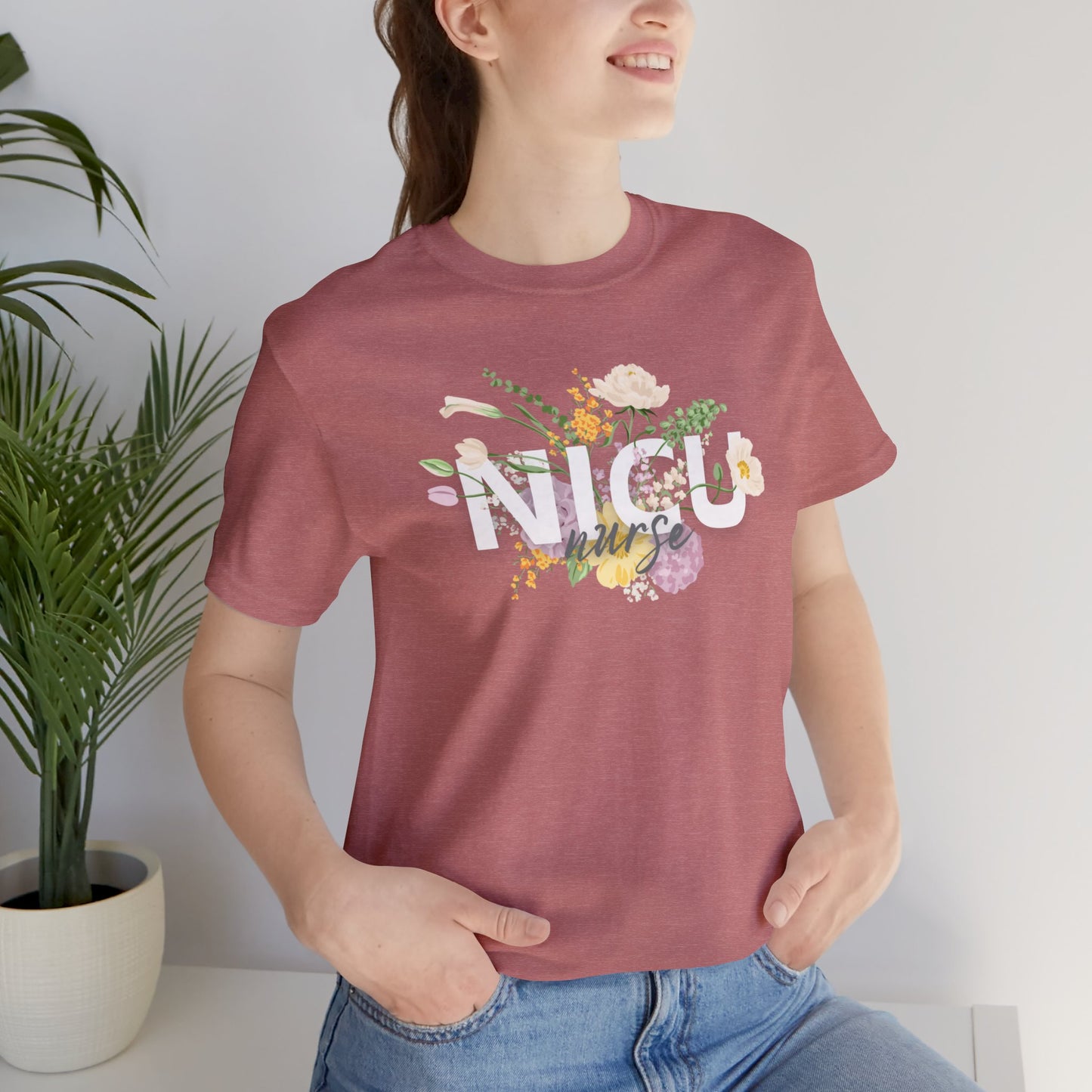 Floral NICU T-Shirt