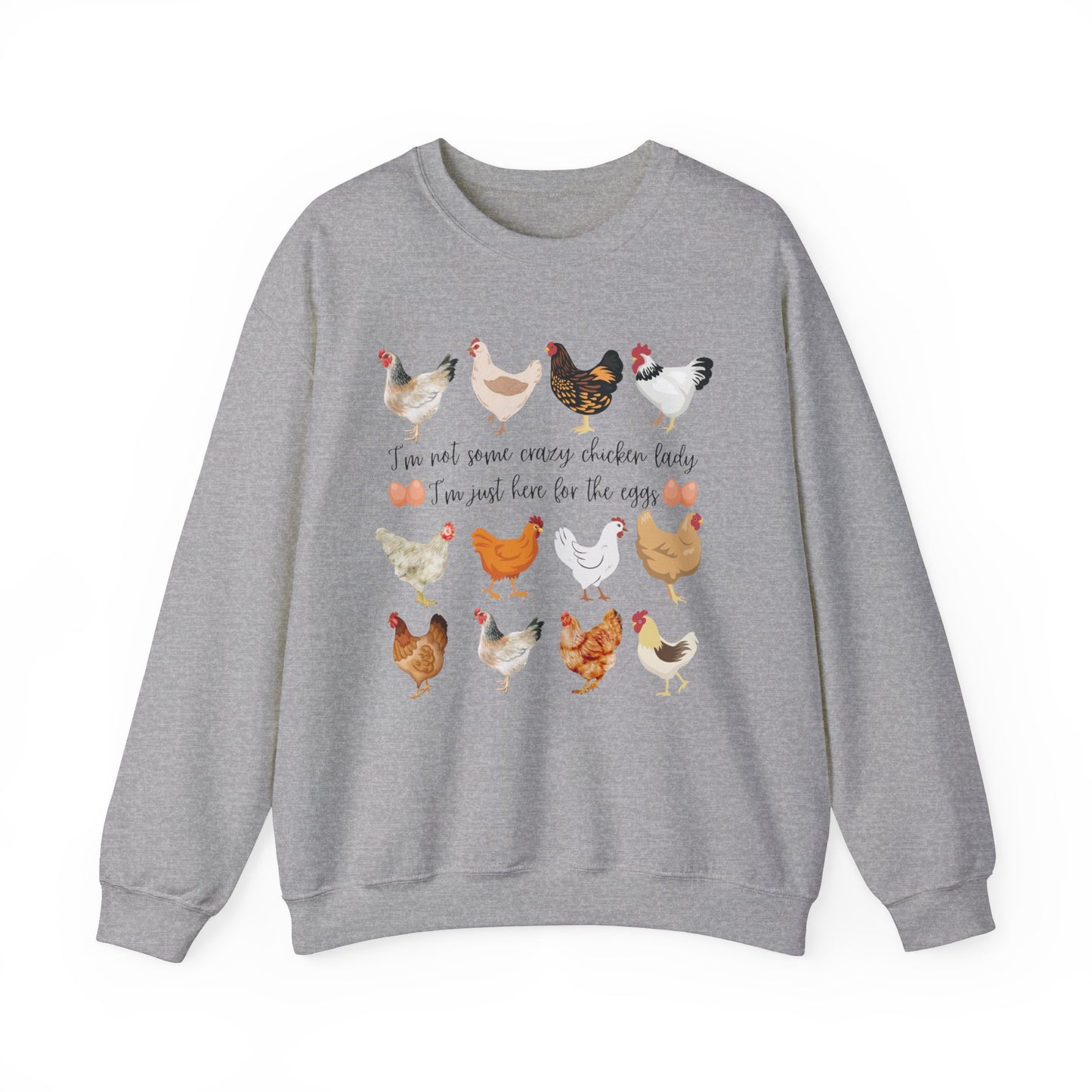 Chicken Lady Crewneck Sweatshirt