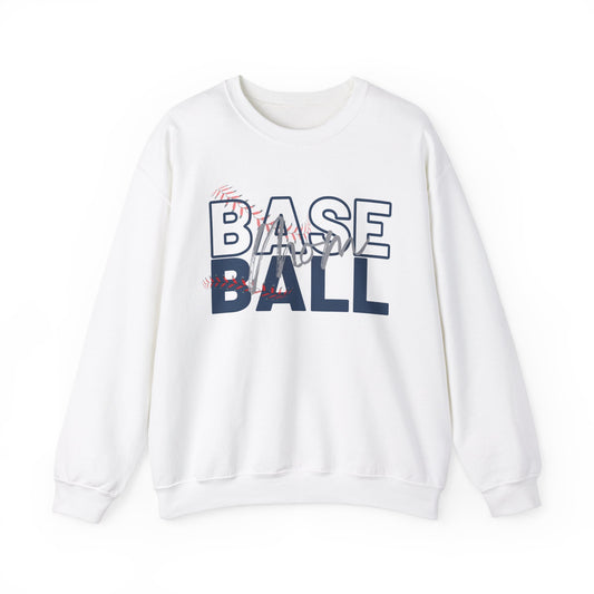 Baseball MOM Crewneck Sweatshirt