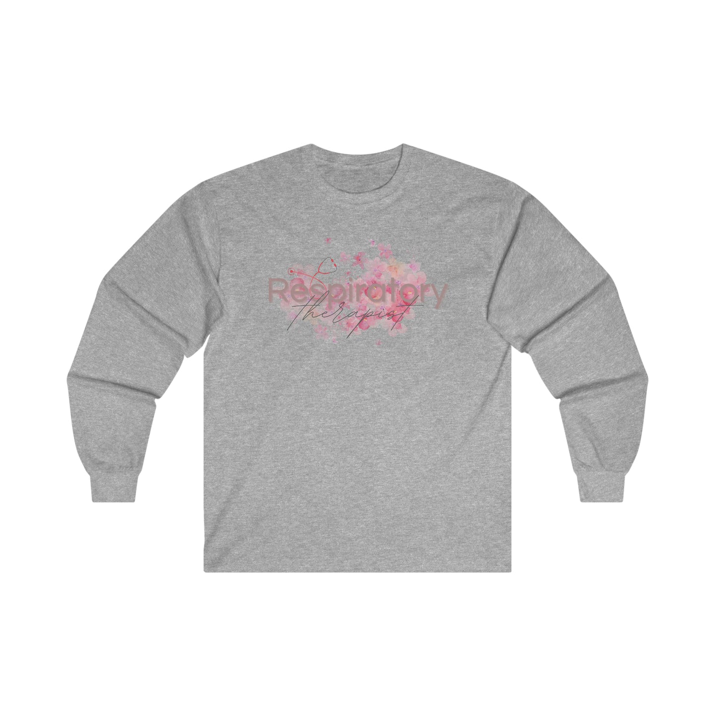 Respiratory Cherry Blossom Long Sleeve Tee