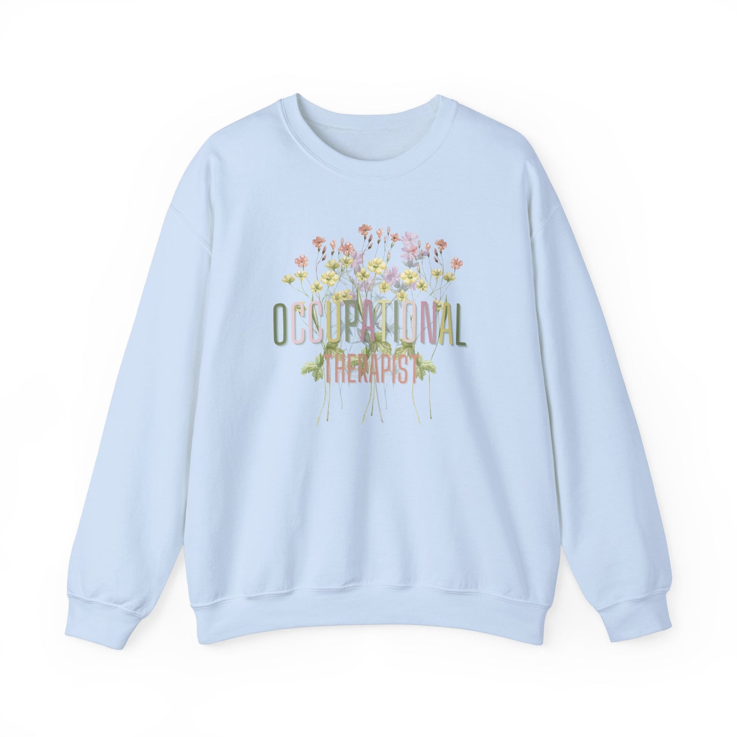 Spring Occupational Therapist Crewneck Sweatshirt