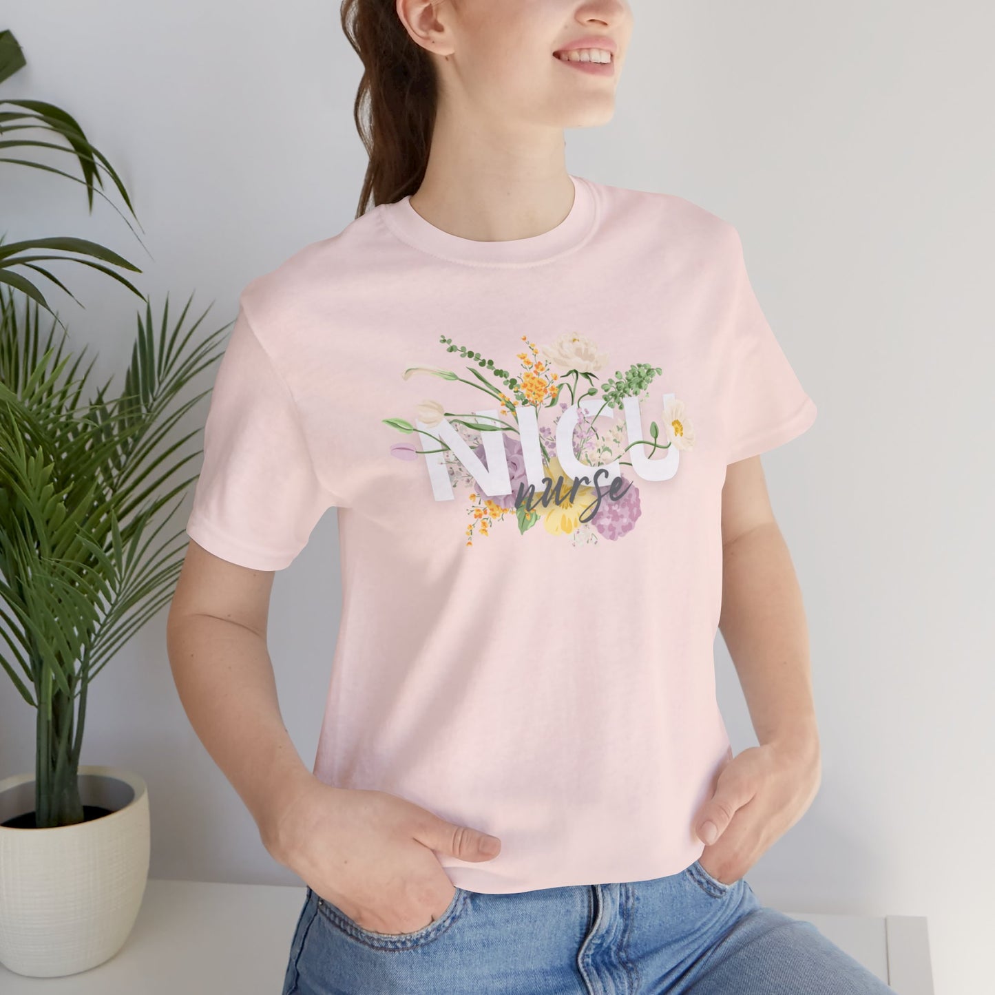 Floral NICU T-Shirt