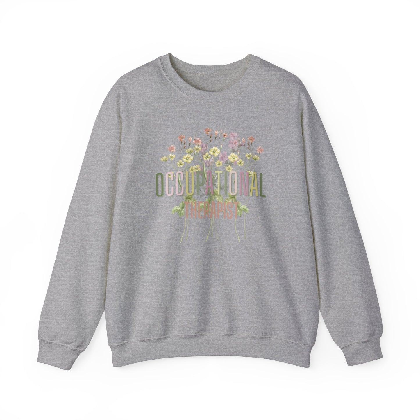 Spring Occupational Therapist Crewneck Sweatshirt