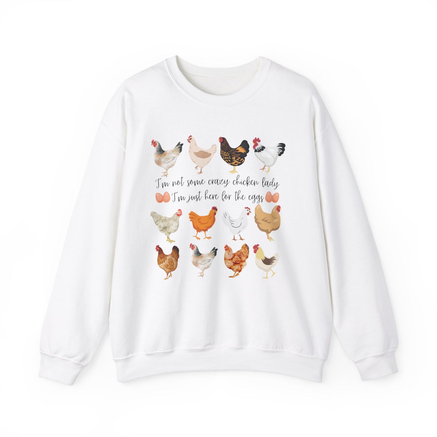 Chicken Lady Crewneck Sweatshirt