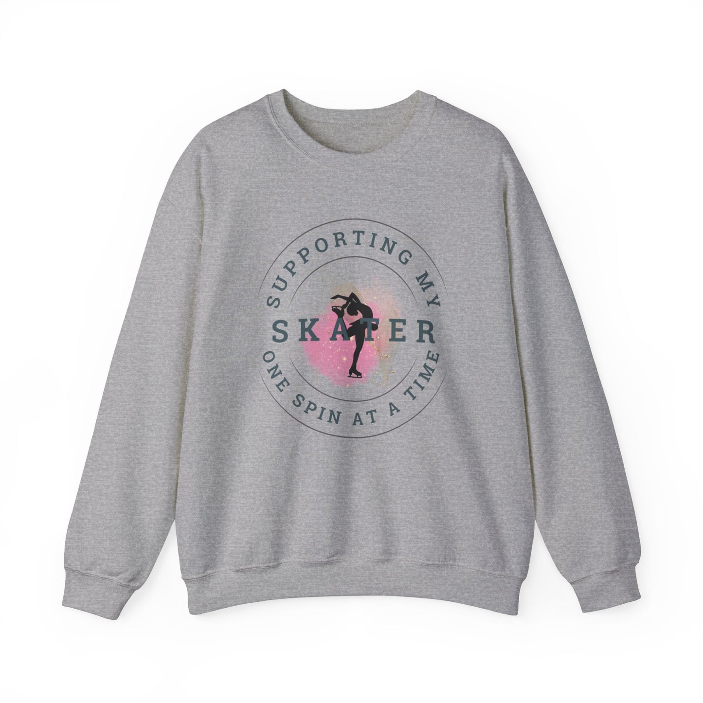 Figure Skater Parents/Supporters Crewneck Sweatshirt