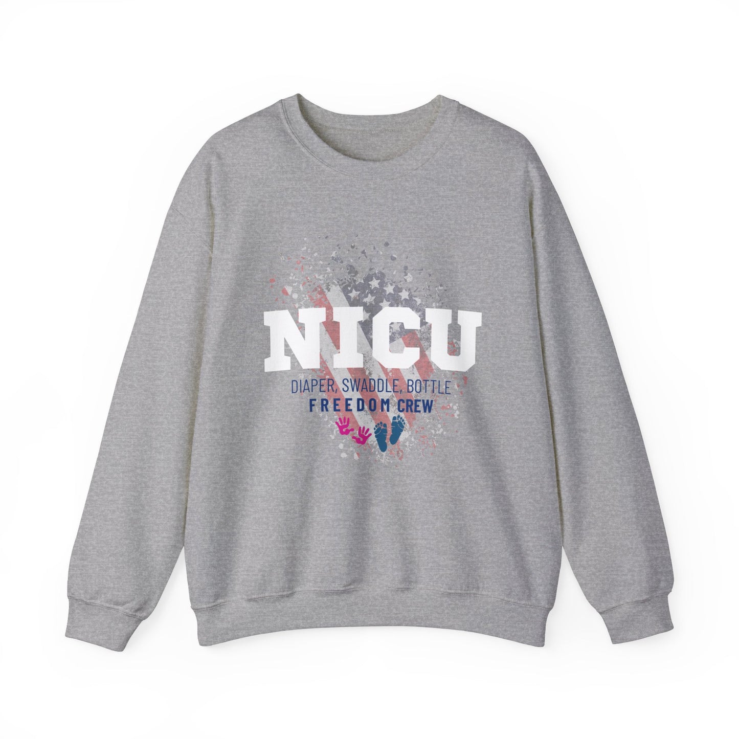 FREEDOM CREW NICU Crewneck Sweatshirt