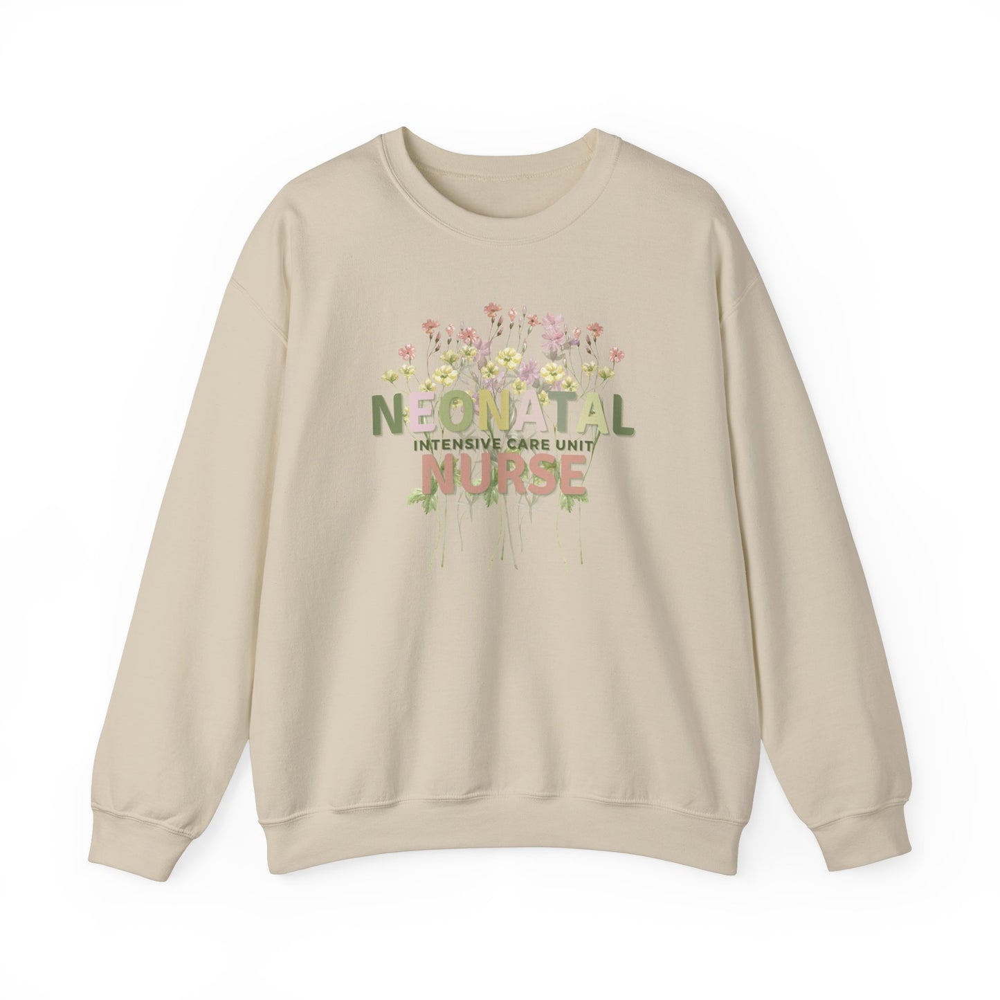 Spring NICU Neonatal Crewneck Sweatshirt