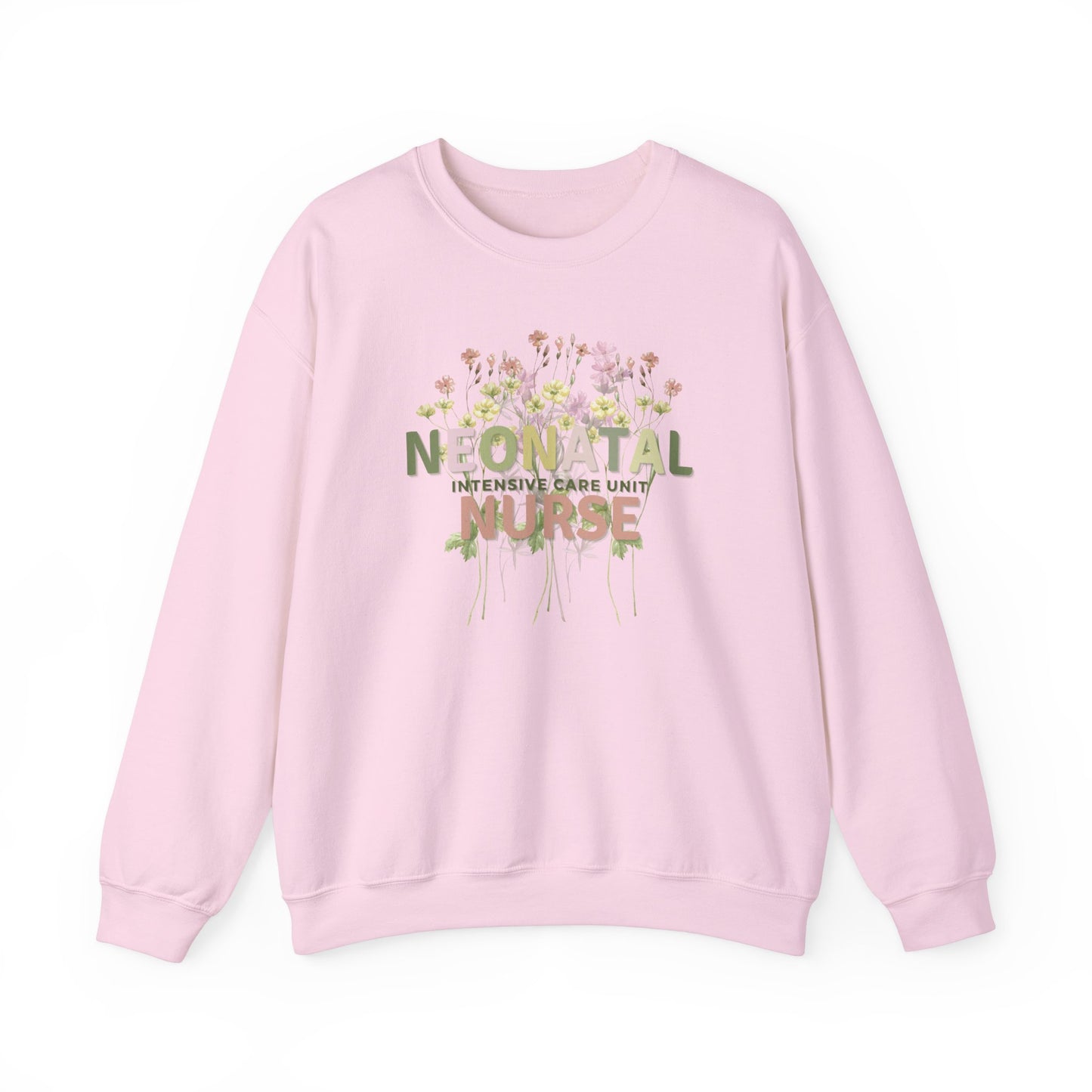 Spring NICU Neonatal Crewneck Sweatshirt