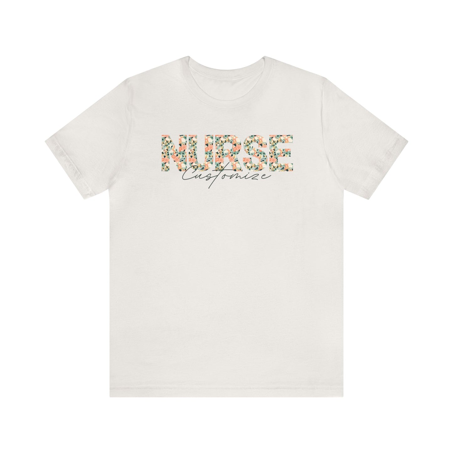 Nurse Flower T-shirt (Customize)