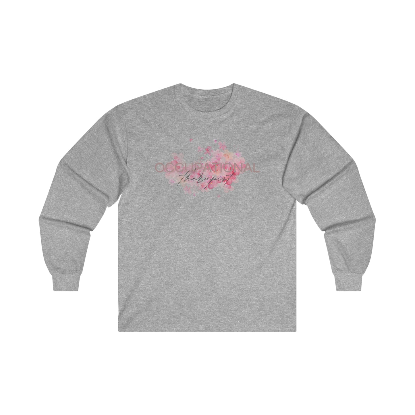 Cherry Blossom Occupational Therapist Long Sleeve Tee