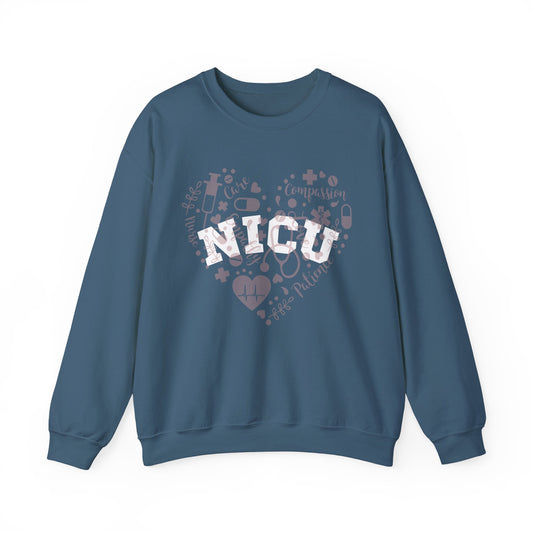 NICU HEART Crewneck Sweatshirt