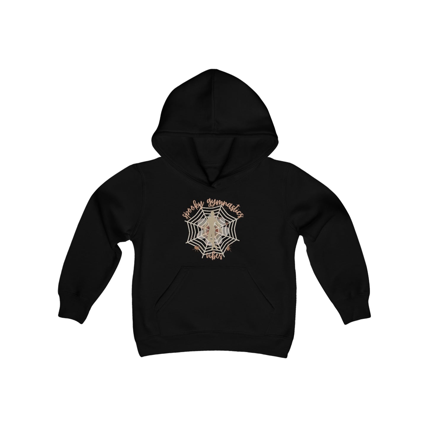 Spooky Gymnastics Youth Hooded Sweatshirt