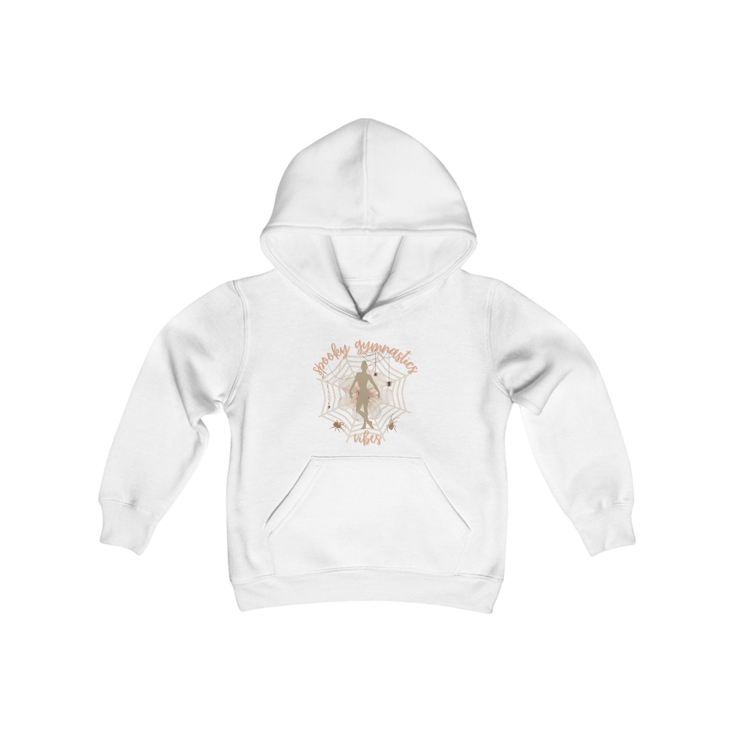 Spooky Gymnastics Youth Hooded Sweatshirt