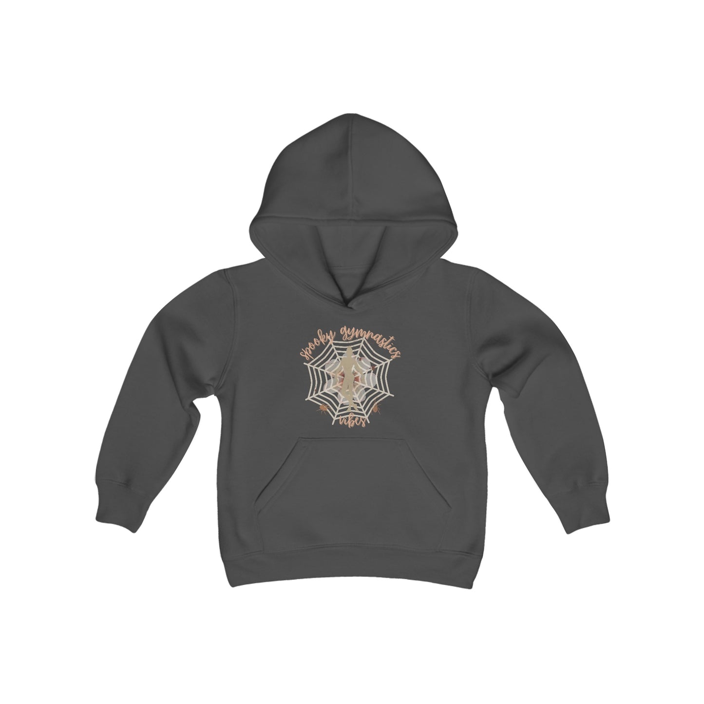 Spooky Gymnastics Youth Hooded Sweatshirt