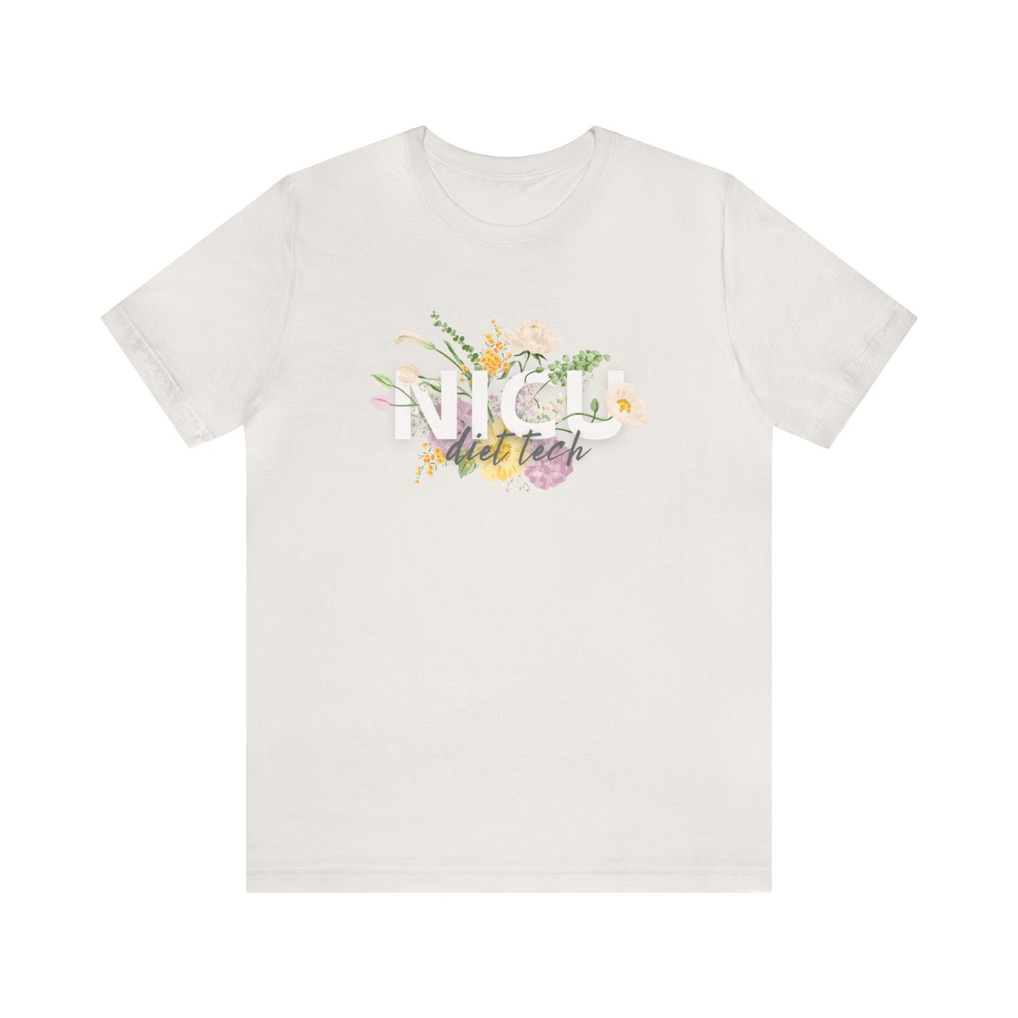 Floral Diet Tech T-shirt