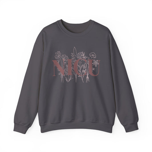 NICU WILD FLOWER Crewneck Sweatshirt