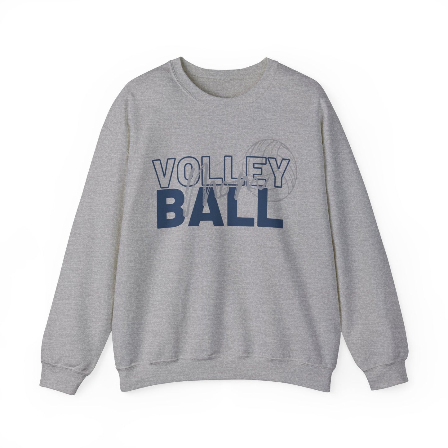 Volleyball MOM Crewneck Sweatshirt