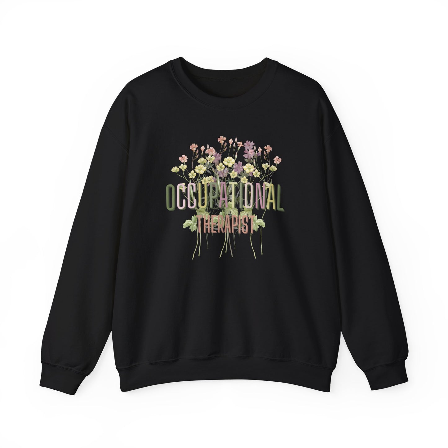 Spring Occupational Therapist Crewneck Sweatshirt