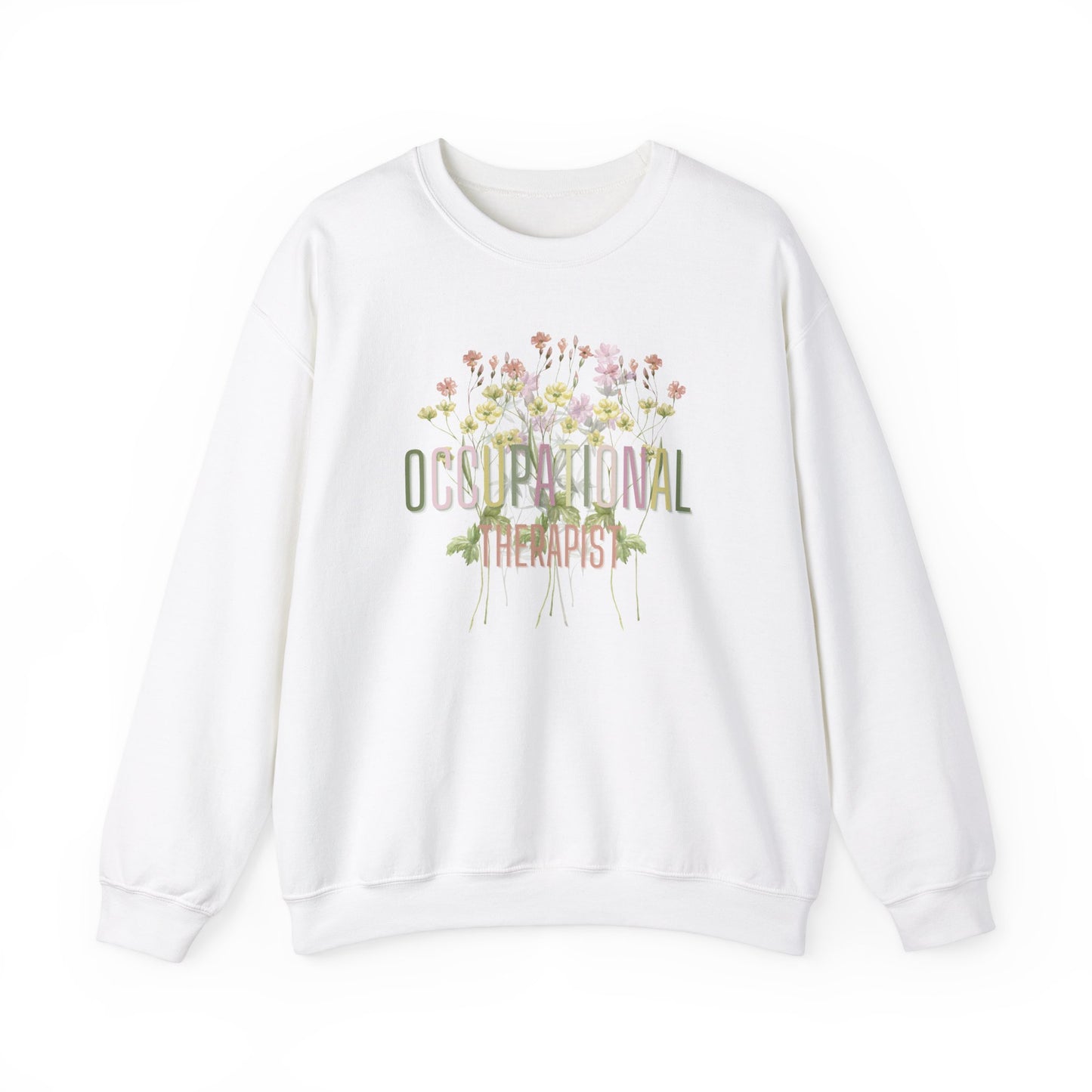 Spring Occupational Therapist Crewneck Sweatshirt