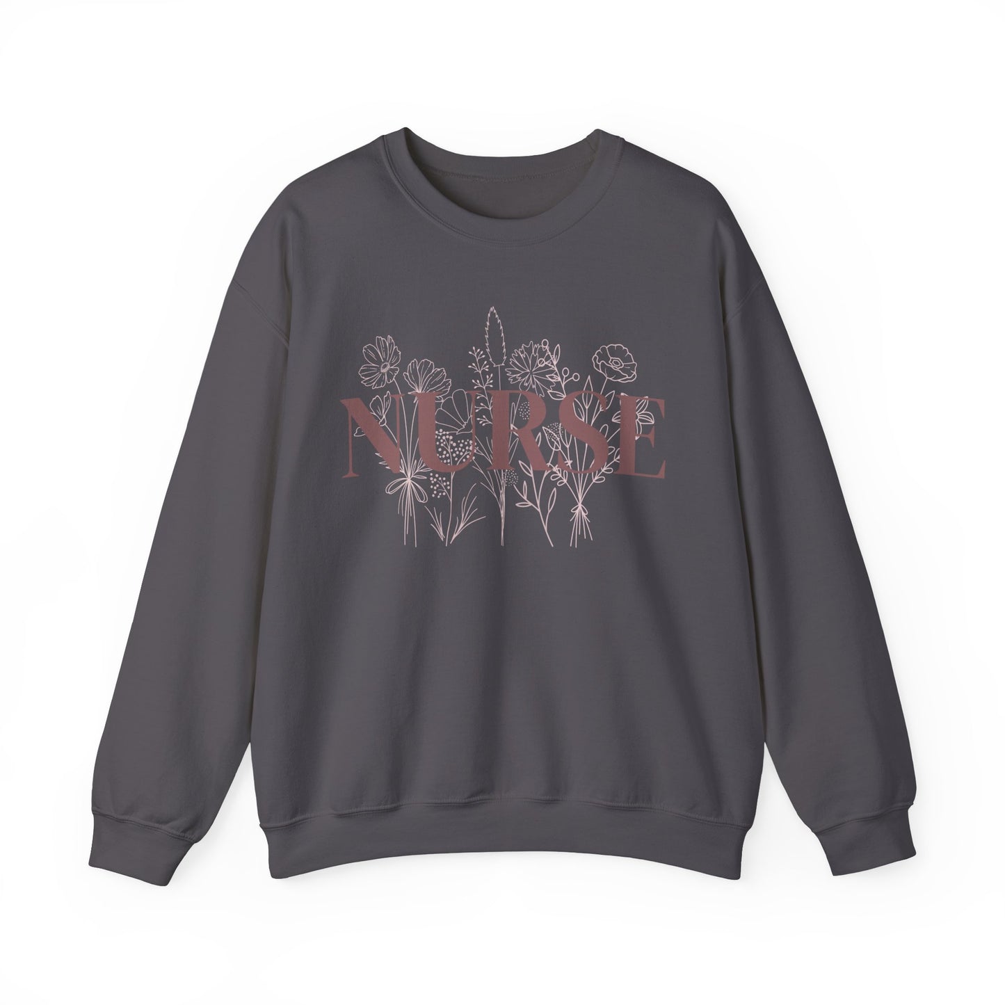 NURSE WILD FLOWER Crewneck Sweatshirt