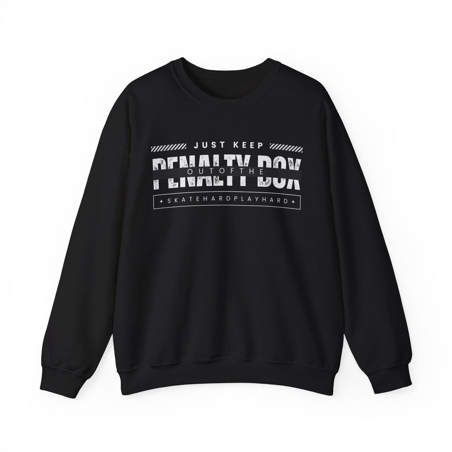 Ice Hockey Penalty Box Unisex Crewneck Sweatshirt