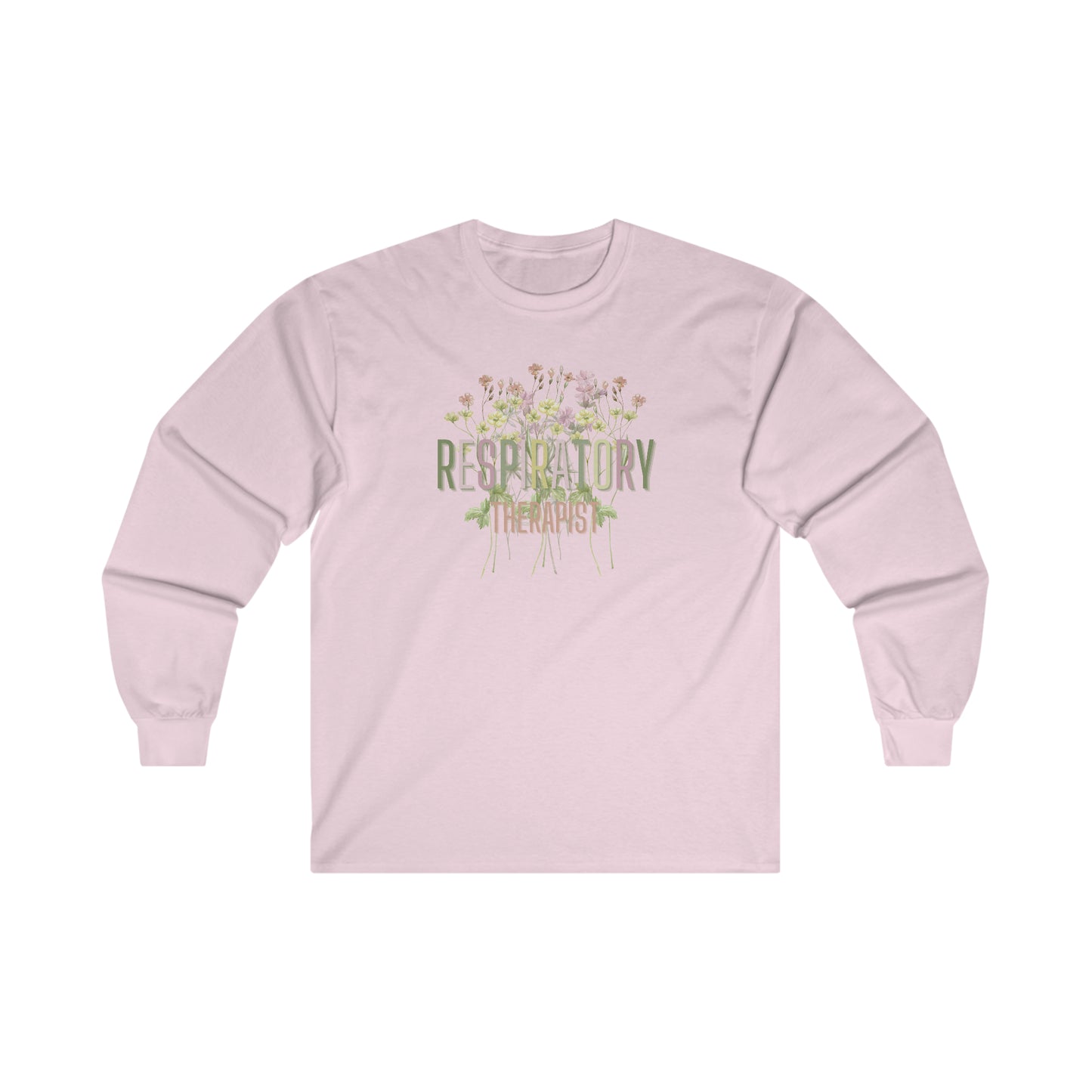 Spring Respiratory Therapist Long Sleeve Tee