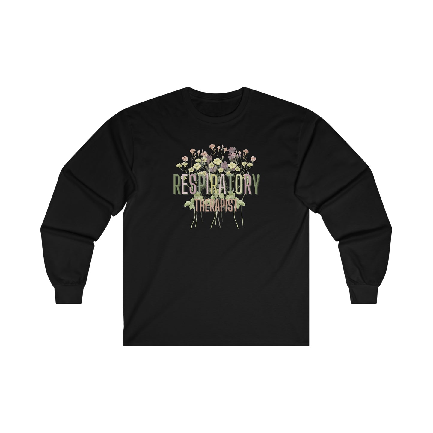 Spring Respiratory Therapist Long Sleeve Tee