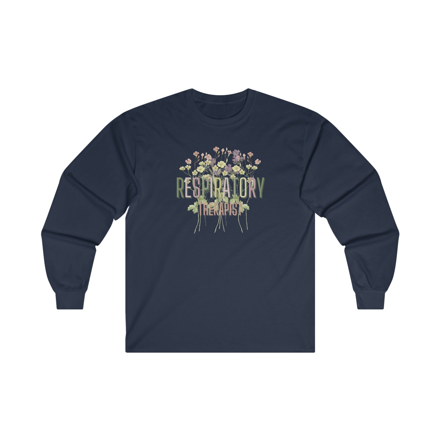 Spring Respiratory Therapist Long Sleeve Tee