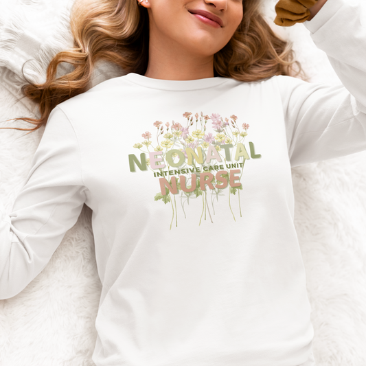 Spring NICU Neonatal Long Sleeve Tee