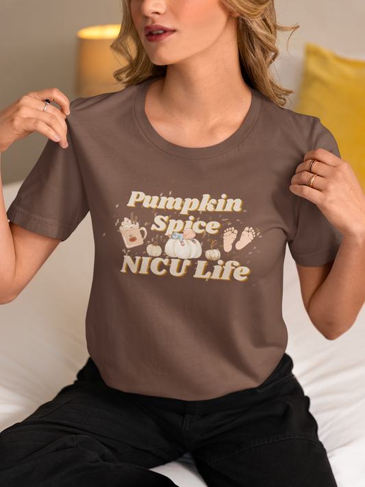 Pumpkin Spice NICU T-shirt