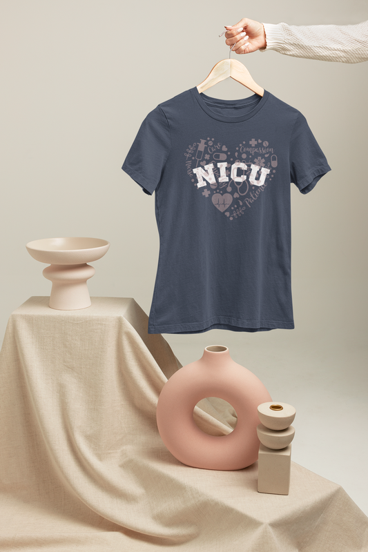 NICU HEART T-SHIRT